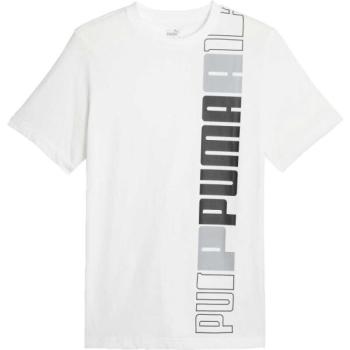 Puma ESSENTIALS + LOGO LAB TEE Férfi póló, fehér, méret kép