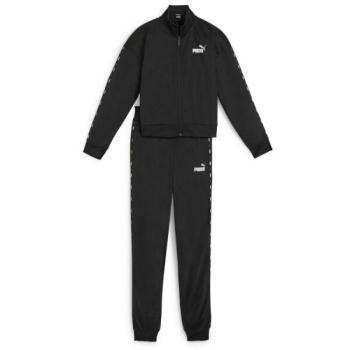 Puma ESSENTIALS TAPE TRICOT SUIT CL G Lány melegítő szett, fekete, méret kép