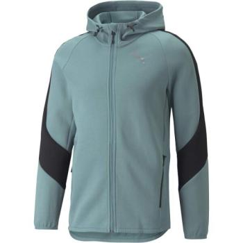 Puma EVOSTRIPE FULL-ZIP HOODIE Férfi sportfelső, kék, méret kép