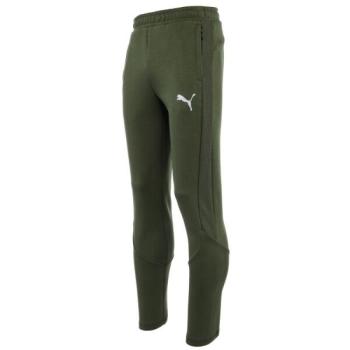 Puma EVOSTRIPE PANTS Férfi melegítőnadrág, sötétzöld, méret kép