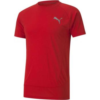 Puma EVOSTRIPE  TEE Férfi sportpóló, piros, méret kép