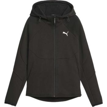 Puma EVOSTRIPE WINTERIZED FULL ZIP HOODIE Női pulóver, fekete, méret kép