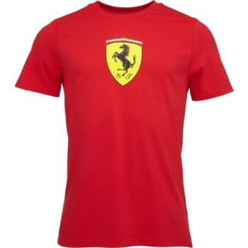 Puma FERRARI RACE BIG SHIELD Férfi póló, piros, méret kép