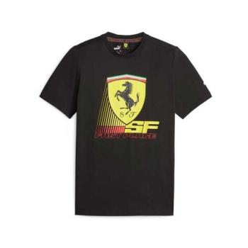 Puma FERRARI RACE Férfi póló, fekete, méret kép