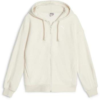 Puma HER WINTERIZET HOODIE Női pulóver, bézs, méret kép