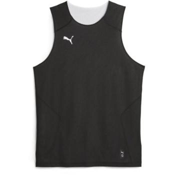 Puma HOOPS TEAM REVERSE PRACTICE JERSEY Férfi kosárlabda mez, fekete, méret kép