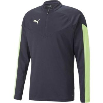 Puma INDIVIDUALFINAL 1/4 ZIP TOP Férfi pulóver, szürke, méret kép