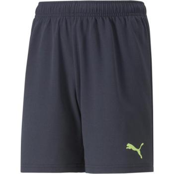 Puma INDIVIDUALRISE SHORTS JR Fiú futball rövidnadrág, sötétszürke, méret kép