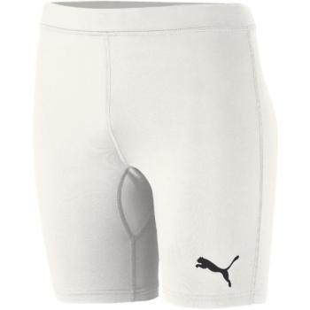 Puma LIGA BASELAYER SHORT TIGH JR Gyerek sportos rövidnadrág, fehér, méret kép