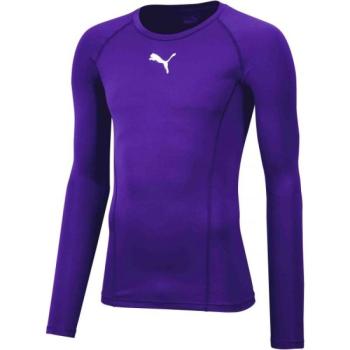 Puma LIGA BASELAYER TEE LS Férfi funkcionális póló, lila, méret kép