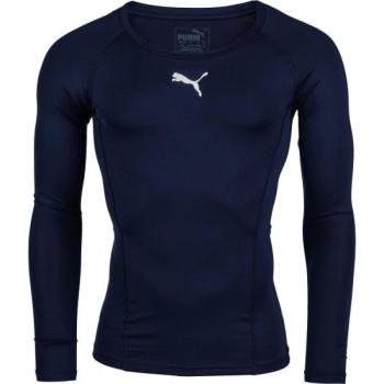 Puma LIGA BASELAYER TEE LS Férfi funkcionális póló, sötétkék, méret kép