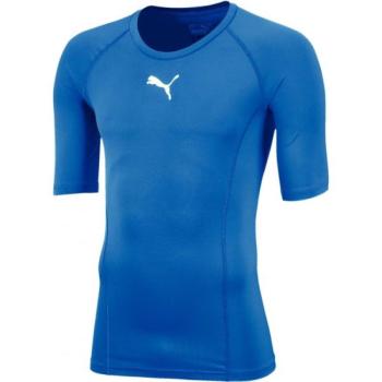 Puma LIGA BASELAYER TEE SS Férfi funkcionális póló, kék, méret kép