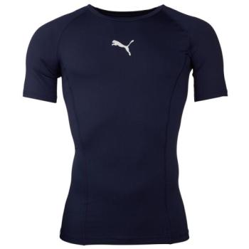 Puma LIGA BASELAYER TEE SS Férfi funkcionális póló, sötétkék, méret kép