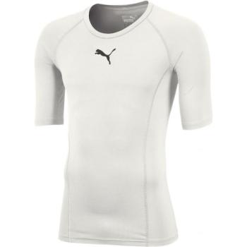 Puma LIGA BASELAYER TEE SS JR Fiú funkciós póló, fehér, méret kép