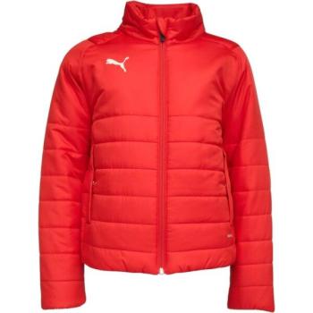 Puma LIGA CASUALS PADDED JKT JR Gyerek kabát, piros, méret kép