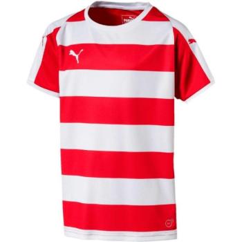 Puma LIGA JERSEY HOOPED JR Gyerek edzőpóló, piros, méret kép