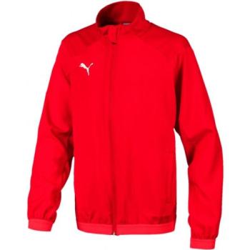 Puma LIGA SIDELINE JACKET JR Fiú sportdzseki, piros, méret kép