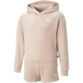 Puma LOUNGEWEAR SHORT SUIT G Lány melegítő szett, rózsaszín, méret kép