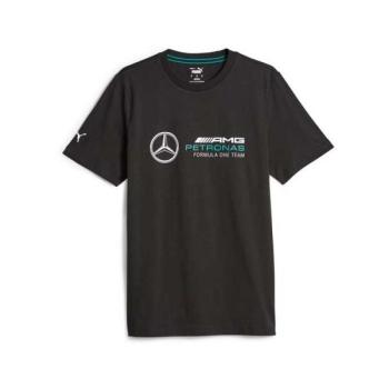 Puma MERCEDES-AMG PETRONAS F1 TEAM ESSENTIALS Férfi póló, fekete, méret kép