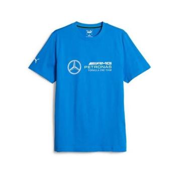 Puma MERCEDES-AMG PETRONAS F1 TEAM ESSENTIALS Férfi póló, kék, méret kép