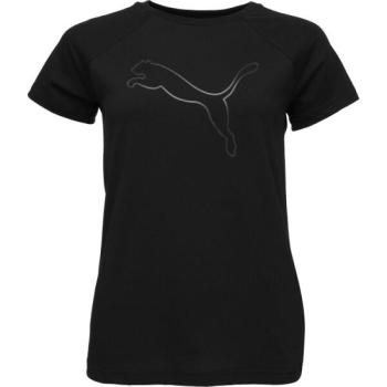 Puma MOTION LOGO TEE Női póló, fekete, méret kép