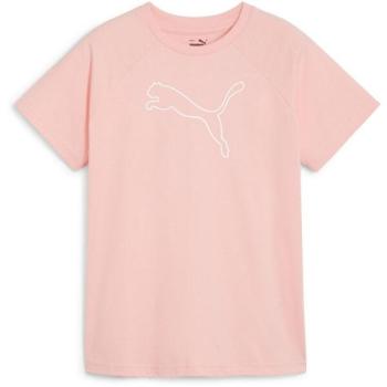 Puma MOTION TEE Lány póló sportoláshoz, rózsaszín, méret kép