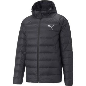 Puma PACKLITE HOODED DOWN JACKET Férfi dzseki, fekete, méret kép