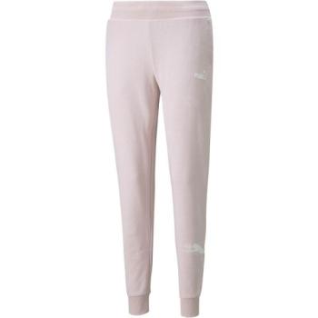 Puma POWER BRAPHIC PANTS TR CL Női melegítőnadrág, rózsaszín, méret kép