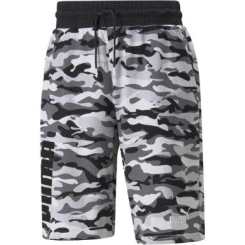 Puma POWER CAMO SHORTS 11 TR Sport rövidnadrág, fekete, méret kép