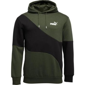 Puma POWER CAT HOODIE FL Férfi pulóver, fekete, méret kép