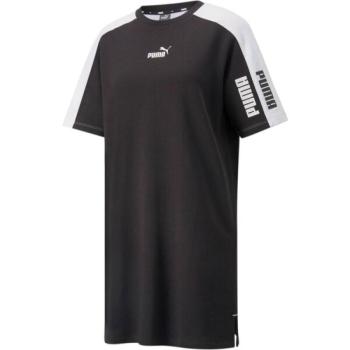 Puma POWER COLORBLOCK TEE DRESS TR Női ruha, fekete, méret kép