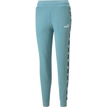 Puma POWER TAPE PANTS TR Női melegítőnadrág, türkiz, méret kép