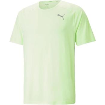 Puma RUN CLOUDSPUN SS TEE Férfi póló, világoszöld, méret kép