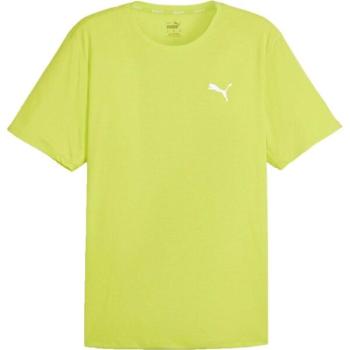 Puma RUN FAVORITE VELOCITY TEE Férfi póló sportoláshoz, sárga, méret kép