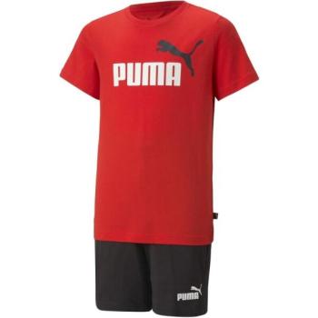 Puma SHORT JERSEY SET B Gyerek szett, piros, méret kép