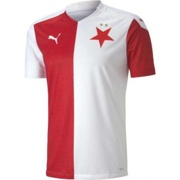 Puma SK SLAVIA SHIRT PROMO Férfi futballmez, fehér, méret kép