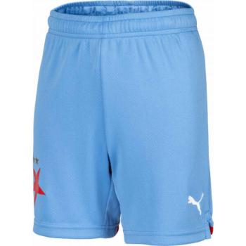 Puma SKS AWAY SHORTS JR Fiú futball rövidnadrág, világoskék, méret kép