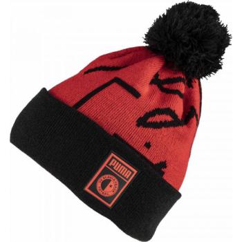 Puma SLAVIA PRAGUE POMPOM BEANIE Sapka, piros, méret kép