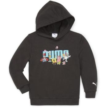 Puma SPONGEBOB HOODIE TR Gyerek pulóver, fekete, méret kép