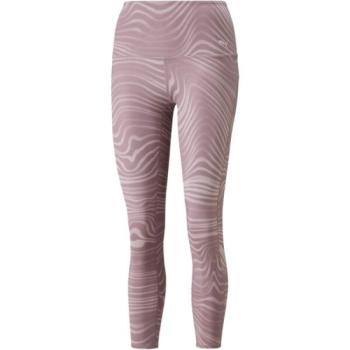 Puma STUDIO AOP HW TIGHT Női legging, rózsaszín, méret kép