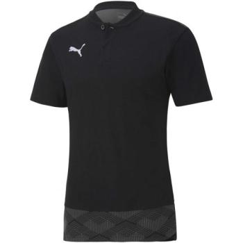 Puma TEAM FINAL 21 CASUALS POLO Uniszex póló, fekete, méret kép