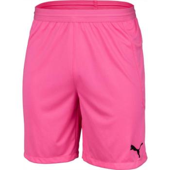 Puma TEAM FINAL 21 KNIT SHORTS Férfi rövidnadrág, rózsaszín, méret kép