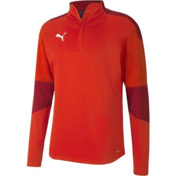 Puma TEAM FINAL 24 TRAINING RAIN TOP Férfi pulóver, piros, méret kép