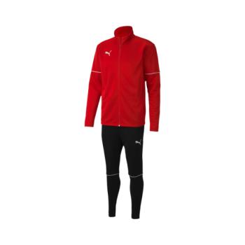 Puma TEAM GOAL TRACKSUIT CORE JR Fiú melegítő szett, piros, méret kép