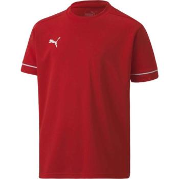 Puma TEAM GOAL TRAINING JERSEY CORE JR Fiú póló sportoláshoz, piros, méret kép