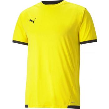 Puma TEAM LIGA JERSEY Férfi futballpóló, sárga, méret kép