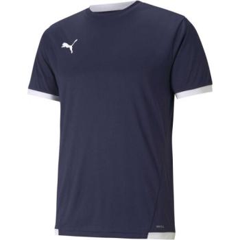 Puma TEAM LIGA JERSEY Férfi futballpóló, sötétkék, méret kép