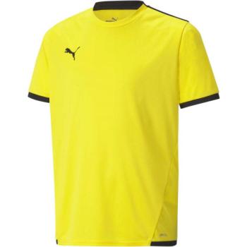 Puma TEAM LIGA JERSEY JR Férfi futballpóló, sárga, méret kép