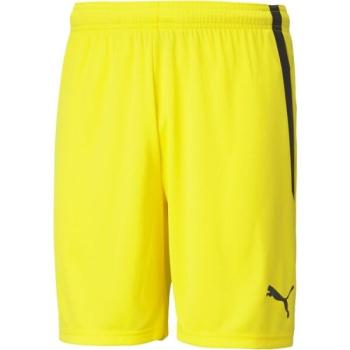 Puma TEAM LIGA SHORTS Férfi rövidnadrág, sárga, méret kép