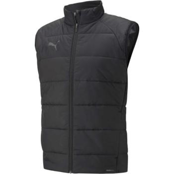 Puma TEAM LIGA VEST JACKET Kabát focihoz, fekete, méret kép